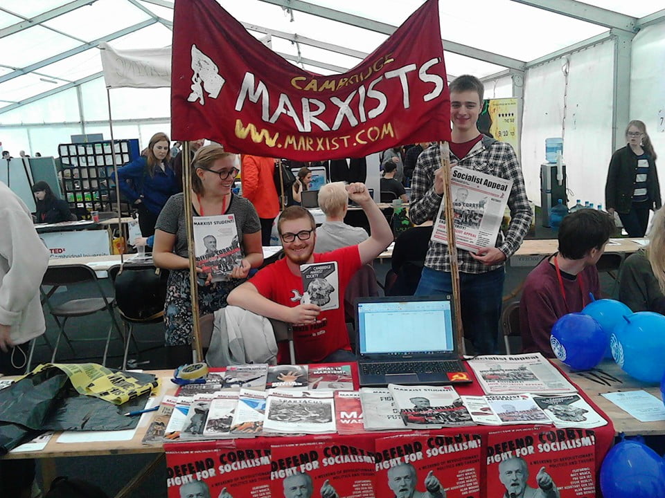 Cambridge Marxists at the freshers fair
