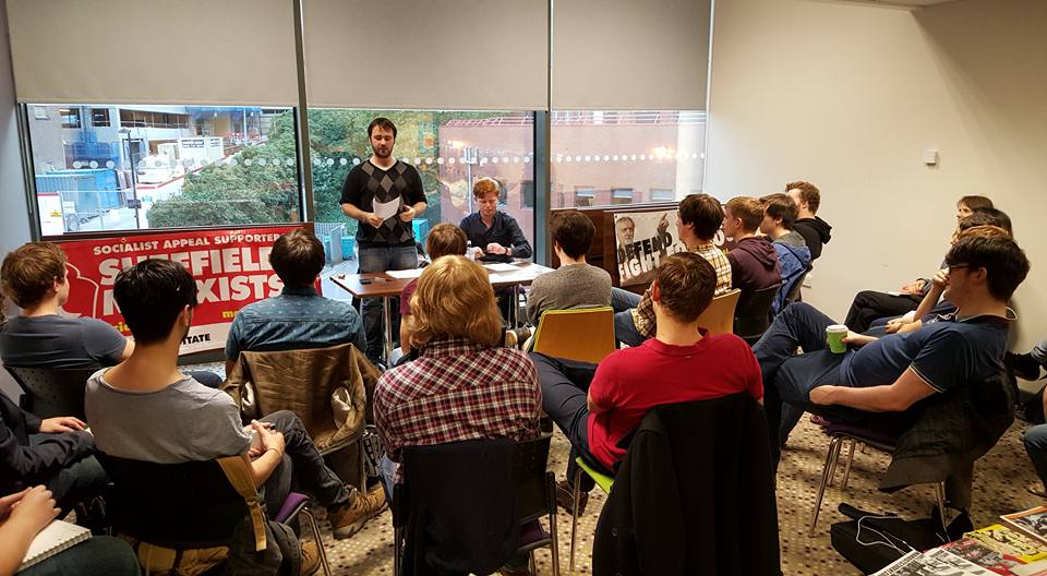 First meeting of the Sheffield Marxist society